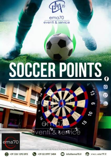 NOLEGGIO CALCIO FRECCETTE - NOLEGGIO STRUTTURE PER EVENTI SPORTIVI – ASSOCIAZIONI – PER EVENTI AZIE