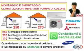 Montaggio climatizzatore inverter Ardea 