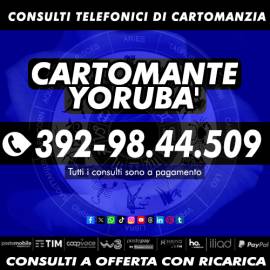 Mi occupo di Tarologia previsionale ed evolutiva da diversi anni: il Cartomante Yorubà