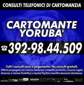 Da circa 30 anni il Cartomante YORUBA' si dedica alla lettura dei Tarocchi