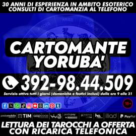Il mio lavoro inizia dove finisce la tua speranza: Cartomante Yorubà