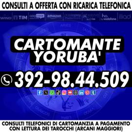 il 99% dei consultanti che contattano il Cartomante Yorubà è soddisfatto