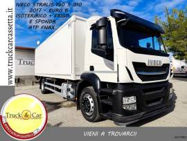 1182 IVECO STRALIS 190S310–2017–FULL PNEUMATICO-ISOTERMICO+FRIGO+SPONDA 25 Q.LI