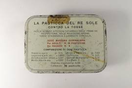 Scatola di latta Pasticca del Re Sole anni’30