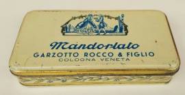 Scatola Di Latta Speciale Mandorlato Garzotto Rocco & Figlio Cologna Veneta(Italia) anni '80
