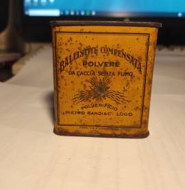 Vintage Ballistite compensata polvere da caccia senza fumo vuota.