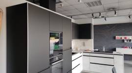 Mobile cucina ad angolo, completo di elettrodomestici