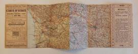 Carta D'Italia scala 1:250.000 in 38 fogli n.14 Ed.Arti Grafiche, Bergamo 1910