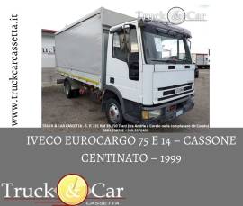 RIF.518 – IVECO EUROCARGO 75 E 14 – CASSONE CENTINATO – 1999 - EURO 2