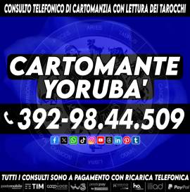 La serenità esiste per tutti! Contattami e la troveremo insieme! il Cartomante Yorubà