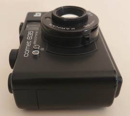 Macchina fotografica Comet 635 Electronic Minicompact con custodia originale in similpelle