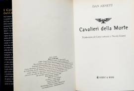 I cavalieri della morte di Dan Abnett 1°Ed.Hobby & Work, settembre 2004