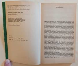 La natura ci parla di Hermann Hesse 1°Ed.Oscar Mondadori, marzo 1990