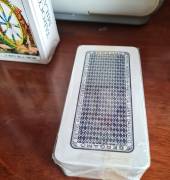 Tarocchino Milanese  Vintage la ruota della fortuna   .Editore: Masenghini  .Dimensioni carte:cm .  