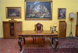 Schedario stile inglese a doppia serranda e vetrina Schedario stile inglese a doppia serranda e vetrina