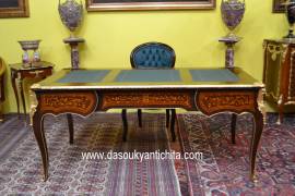 Scrivania presidenziale da centro stile Napoleone III cm.182