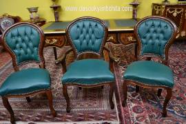 Gruppo di sedie da studio in stile Luigi XV Gruppo di sedie da studio in stile Luigi XV