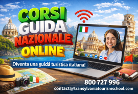 Corso Guida Turistica con Diploma Europea Riconosciuta in Italia Corso Guida Turistica con Diploma Europea Riconosciuta in Italia
