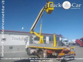 RIF.803 IVECO EUROCARGO 80 E 15 – 1993 – CASSONE CON GRU E CESTELLO – ATTREZZATURA PER RIPARAZIONI L