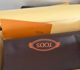  Mocassini uomo Tod’s modello gommino in pelle scamosciata nera - numero 44