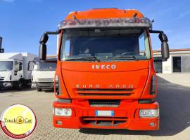 RIF.1235 IVECO EUROCARGO 120 E 28 – 2004 – CASSONE CENTINATO + SPONDA CARICATRICE DHOLLANDIA DA 15 Q