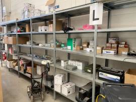 LOTTO UNICO - Stock lampade da tavolo, materiale elettrico