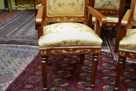 Coppia di poltrone capotavola stile olandese