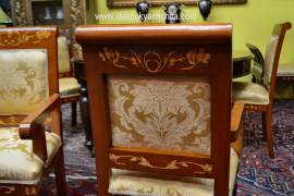 Coppia di poltrone capotavola stile olandese