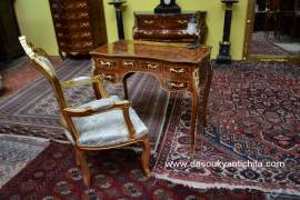 Scrittoio Bureau stile Luigi XV da centro 