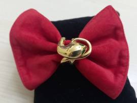 Anello serpente in argento 925 placcato oro 18 Kt