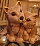 Thun coppia di Lupi fuori produzione 2005, in ottime co