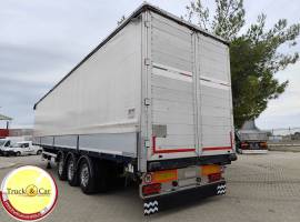 RIF.1327 SEMIRIMORCHIO VIBERTI – 2003 – CASSONE CENTINATO CON SPONDE – ALZA/ABBASSA – COPRI/SCOPRI