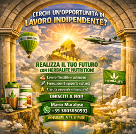 OPPORTUNITÀ DI LAVORO FLESSIBILE 