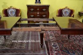 Tavolo da pranzo-riunioni stile Vittoriano allungabile fino a 326 cm