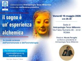 Nicola Feruglio "IL SOGNO È UN'ESPERIENZA ALCHEMICA" (conferenza a Roma)