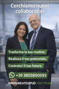 NUOVA OPPORTUNITÀ DI LAVORO INDIPENDENTE  – SETTORE WELLNESS E NUTRIZIONE