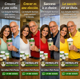 ???? NUOVA OPPORTUNITÀ DI LAVORO INDIPENDENTE – HERBALIFE NUTRITION