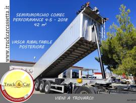 RIF.1233 SEMIRIMORCHIO COMEC – 2018 – VASCA RIBALTABILE POSTERIORE – 42 m3
