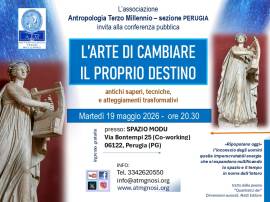 Conferenza "L'ARTE DI CAMBIARE IL PROPRIO DESTINO" (A.T.M.-sezione Perugia))