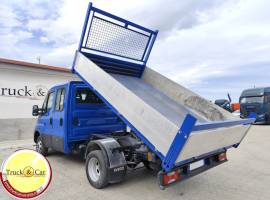 RIF.1253 IVECO DAILY 35 C 14 – 2020 – MOTORE NUOVO – DOPPIA CABINA – CASSONE RIBALTABILE POSTERIORE 