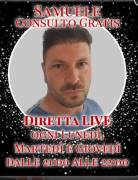 Primo consulto gratis in diretta dalle ore 21 alle 22 con il nostro Samuele