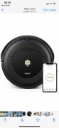 IROBOT Robot Aspirapolvere Roomba 696 Capacità 0,6 L Potenza 33 W Colore Nero