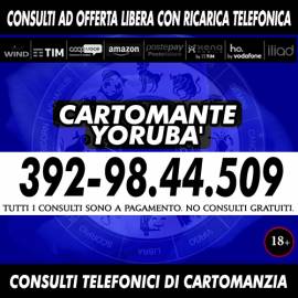 Yoruba' legge i tarocchi - Il consulto è di tipo telefonico