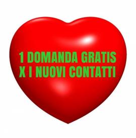 SENSITIVO 1 DOMANDA IN REGALO GRATIS carteroma@virgilio.it