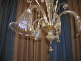 Lampadario vetro di Murano