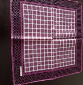 Pochette da taschino in lino Gianni Versace