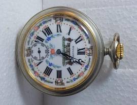 Orologio da taschino DULUX quadrante in ceramica con numeri romani