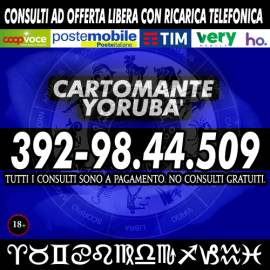 Chiama il CARTOMANTE YORUBA' per una consulenza esoterica al telefono a basso costo!