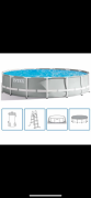 INTEX Set Piscina Prism Frame 457×107 Cm 26724gn 