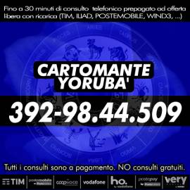 Come fare un consulto con me, il Cartomante YORUBA'